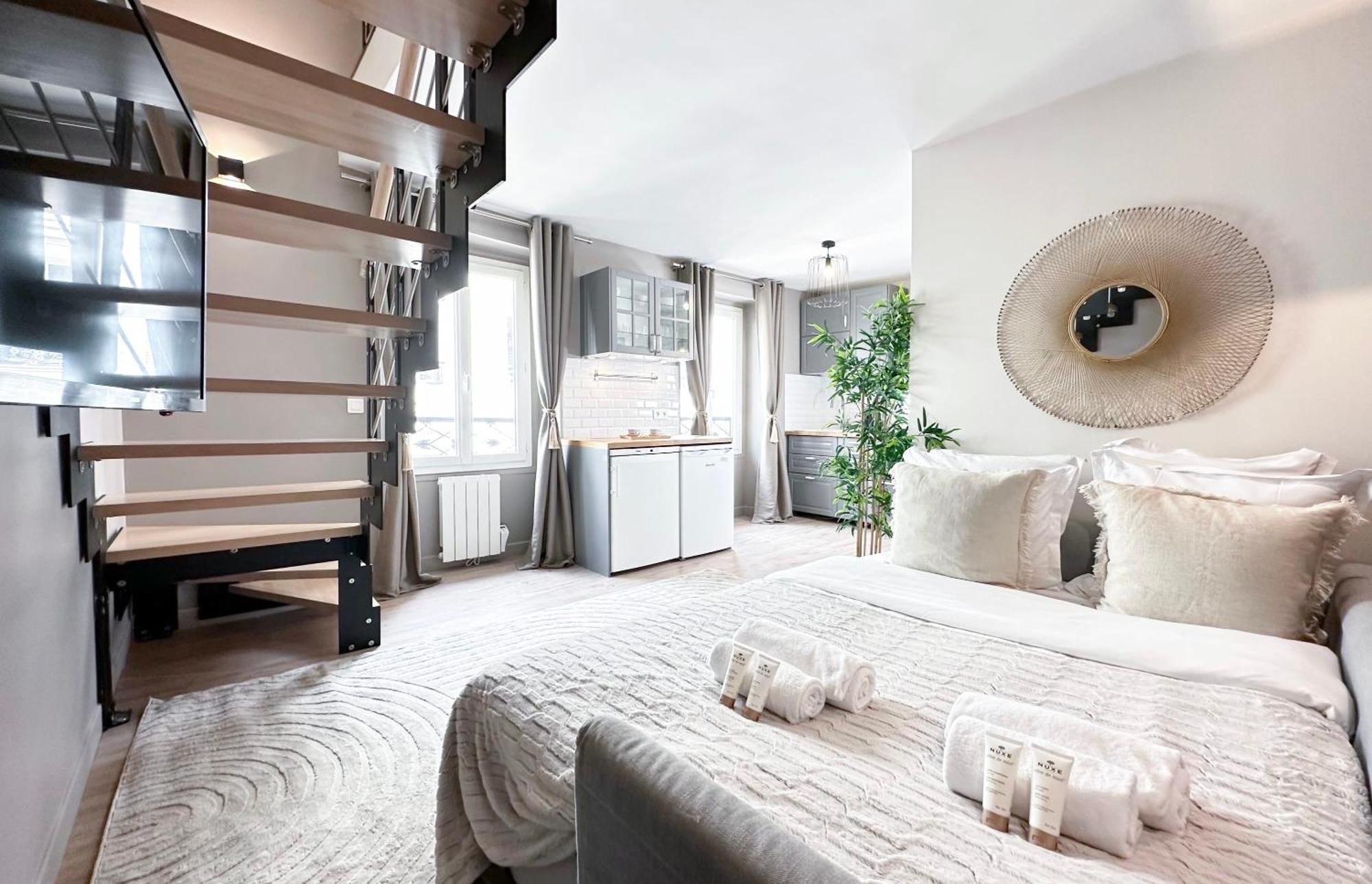 Stylish & Chic Duplex Near Eiffel Tower Apartman Párizs Kültér fotó