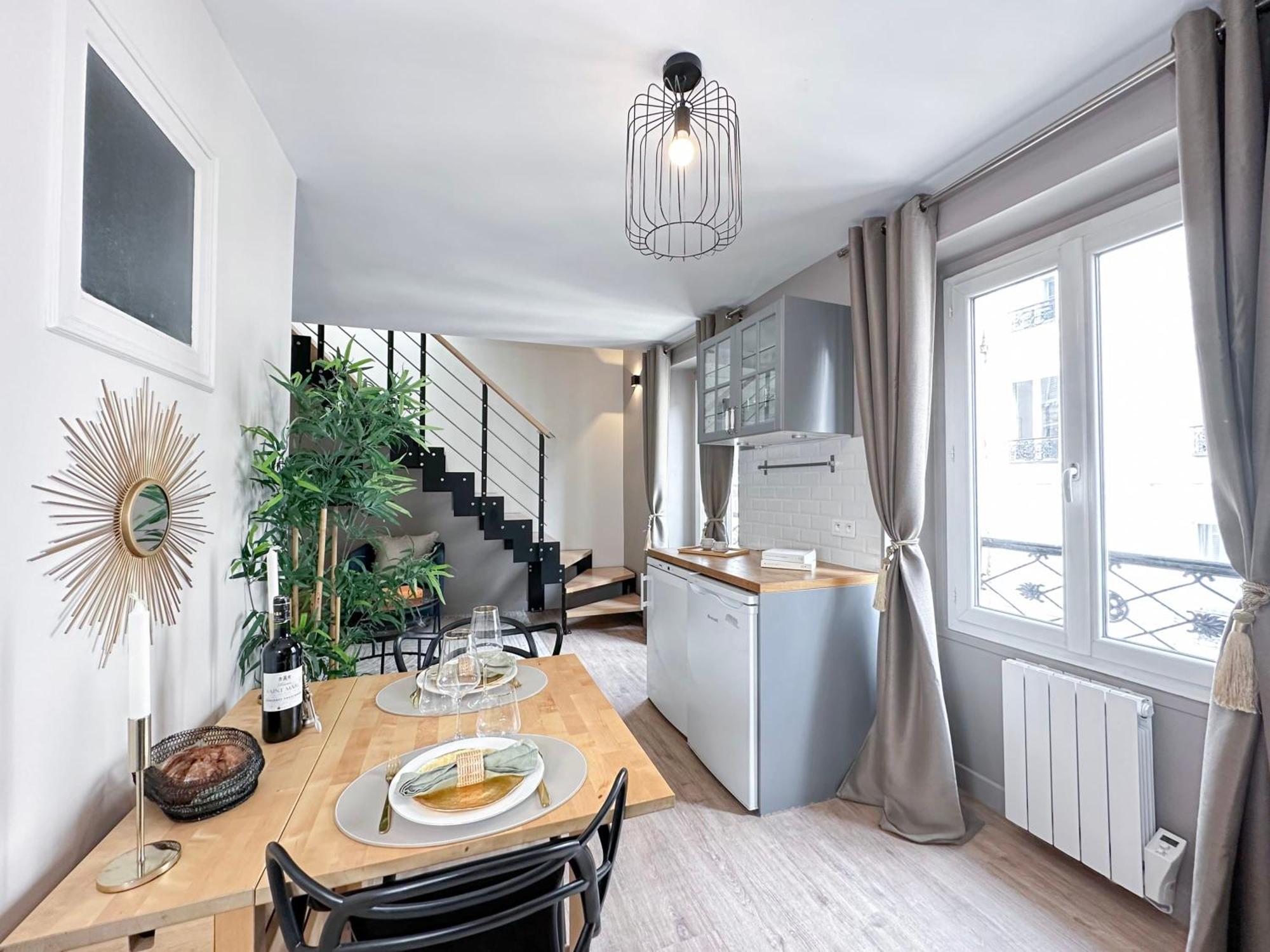 Stylish & Chic Duplex Near Eiffel Tower Apartman Párizs Kültér fotó