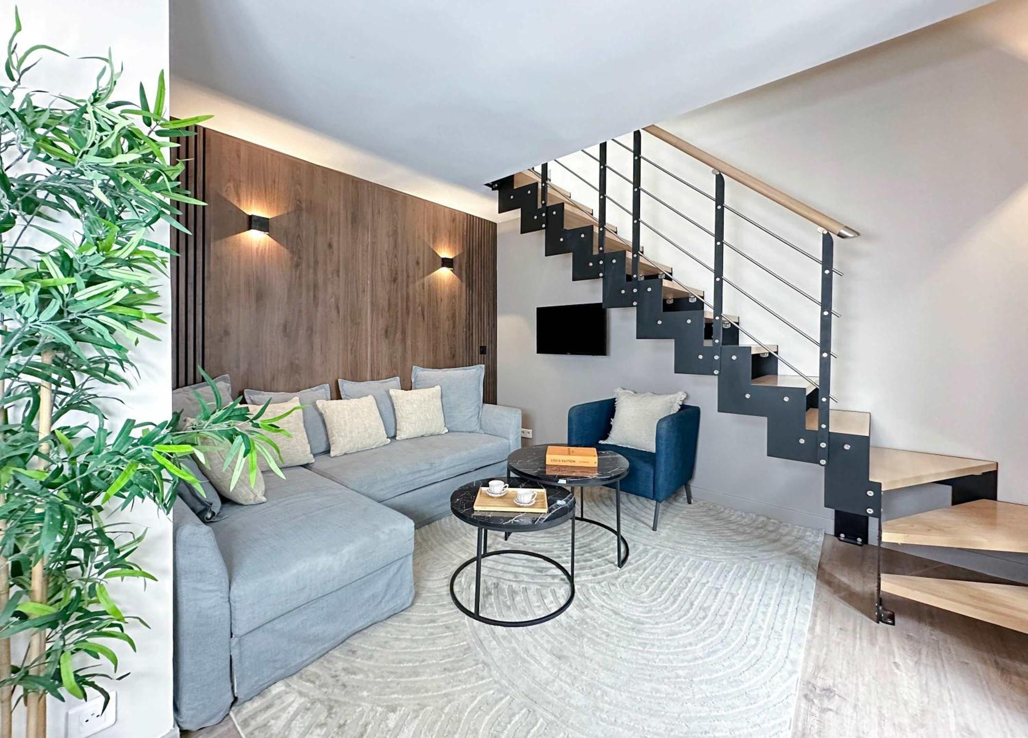 Stylish & Chic Duplex Near Eiffel Tower Apartman Párizs Kültér fotó